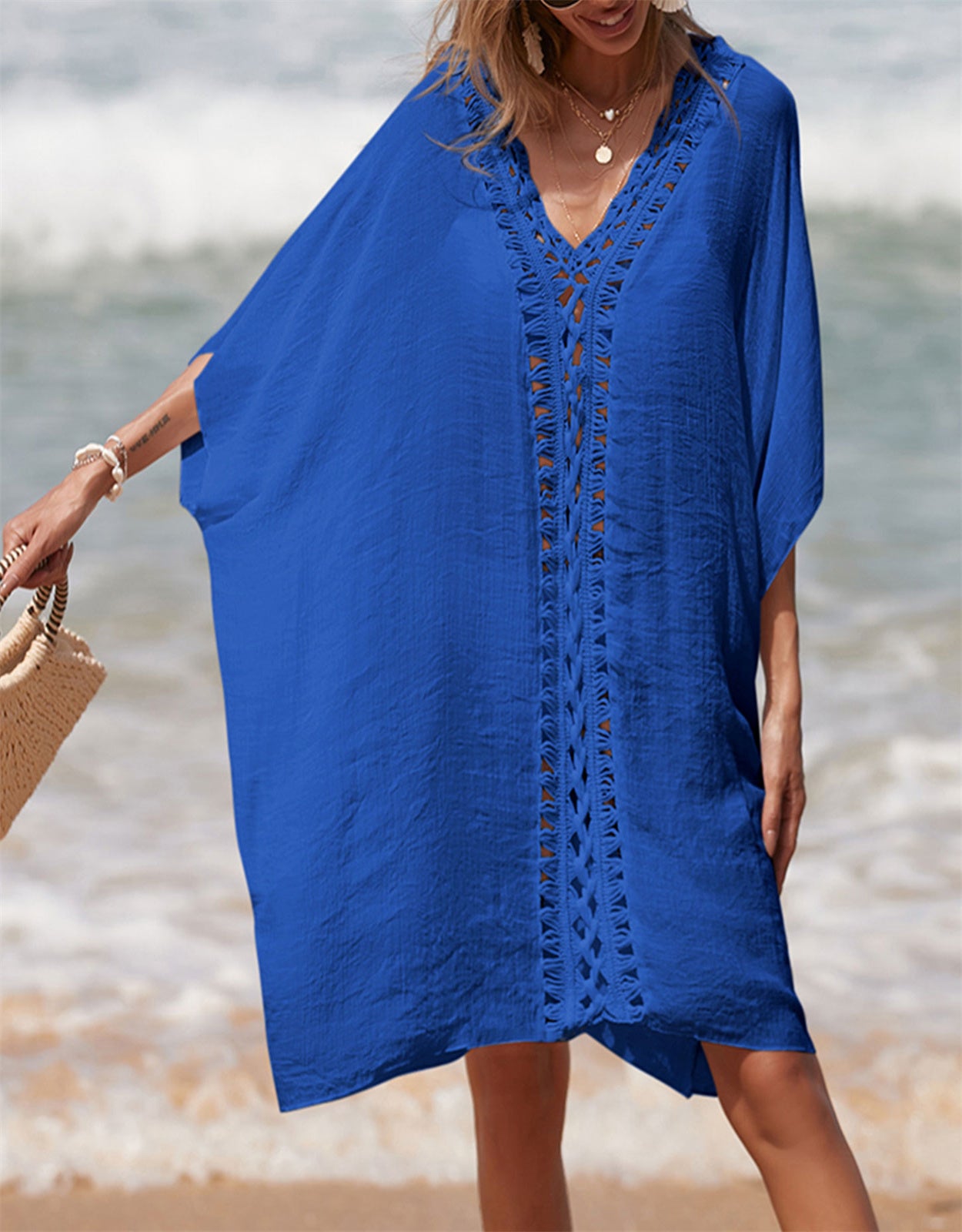 Women's Loose Lightweight Sexy Beach Cover-up